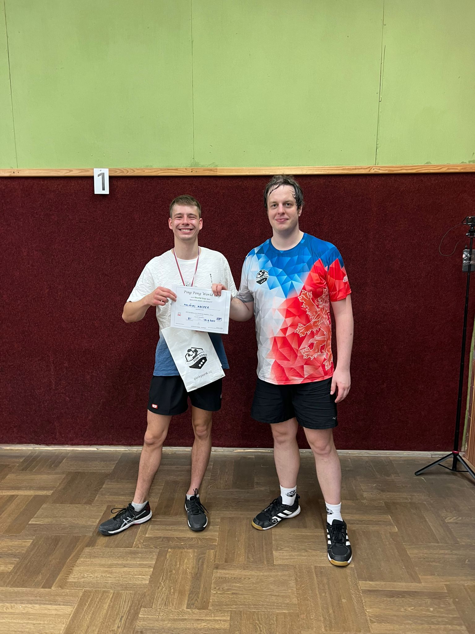 Molinski Kacper předání certifikátu